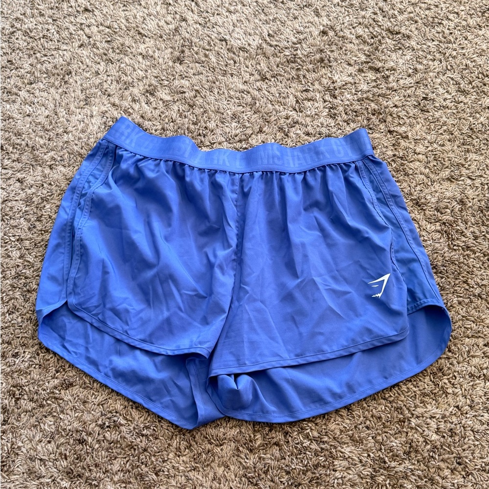 Gymshark Women's Athletic Shorts in Blue